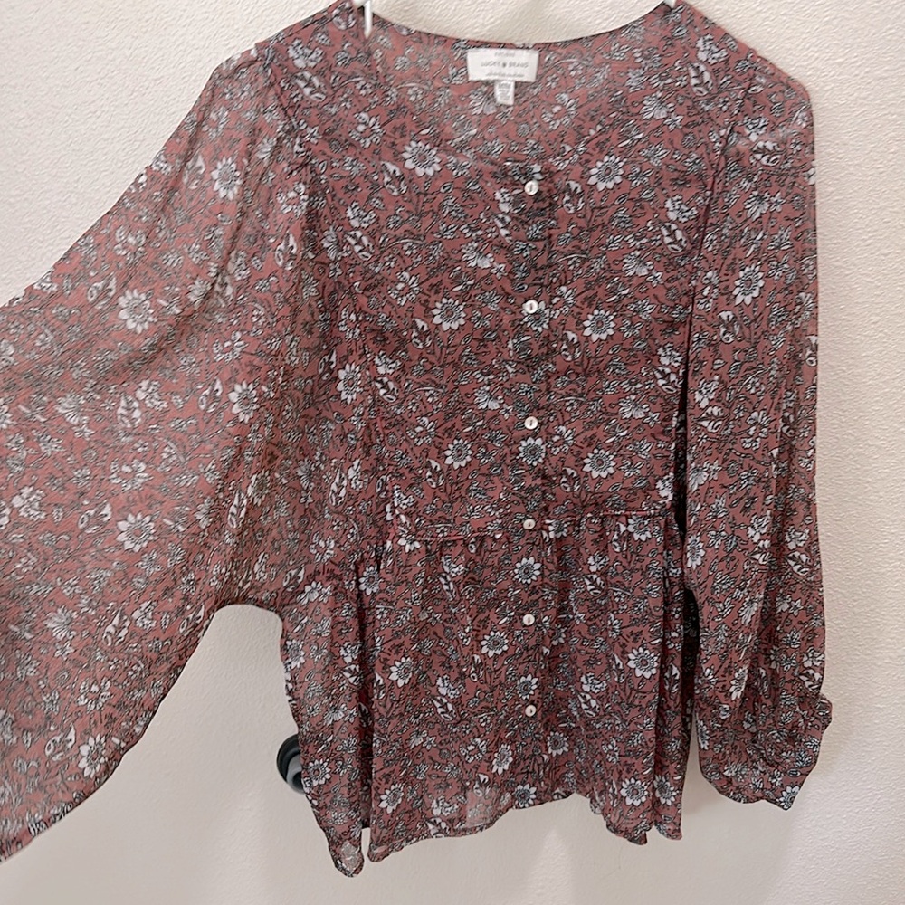 Lucky Brand, women’s top, size medium